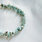 Larimar Beaded Gold Filled Bracelet