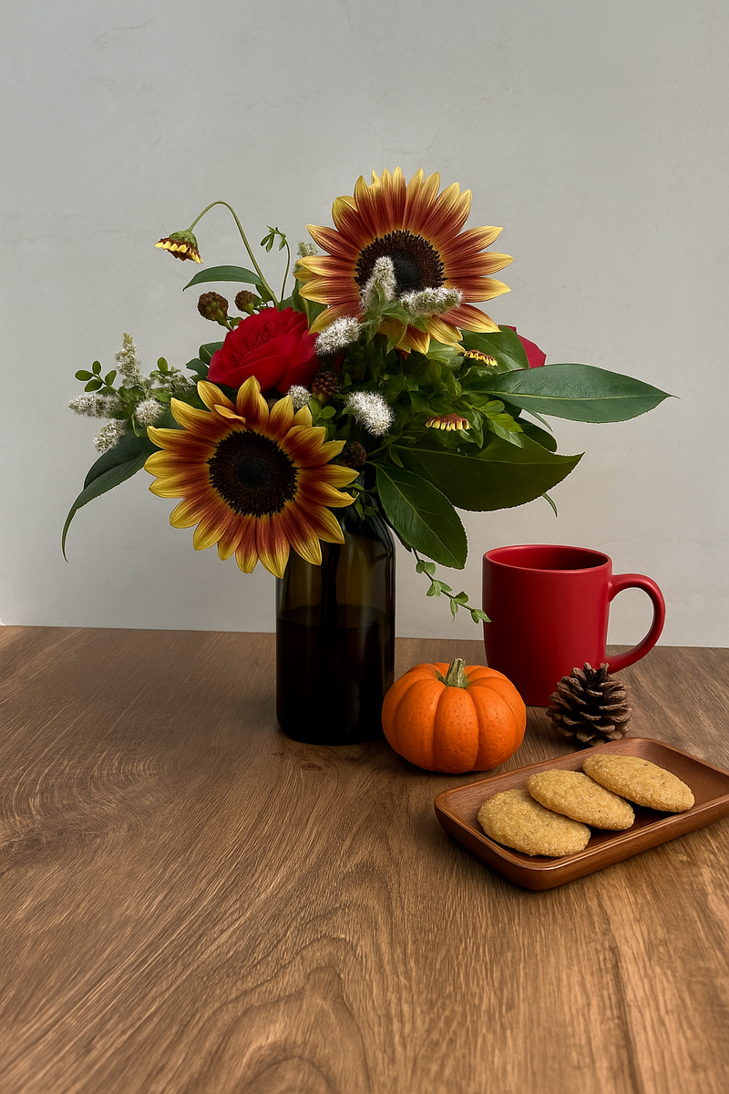 Clip on Bouquet for Wine Bottle