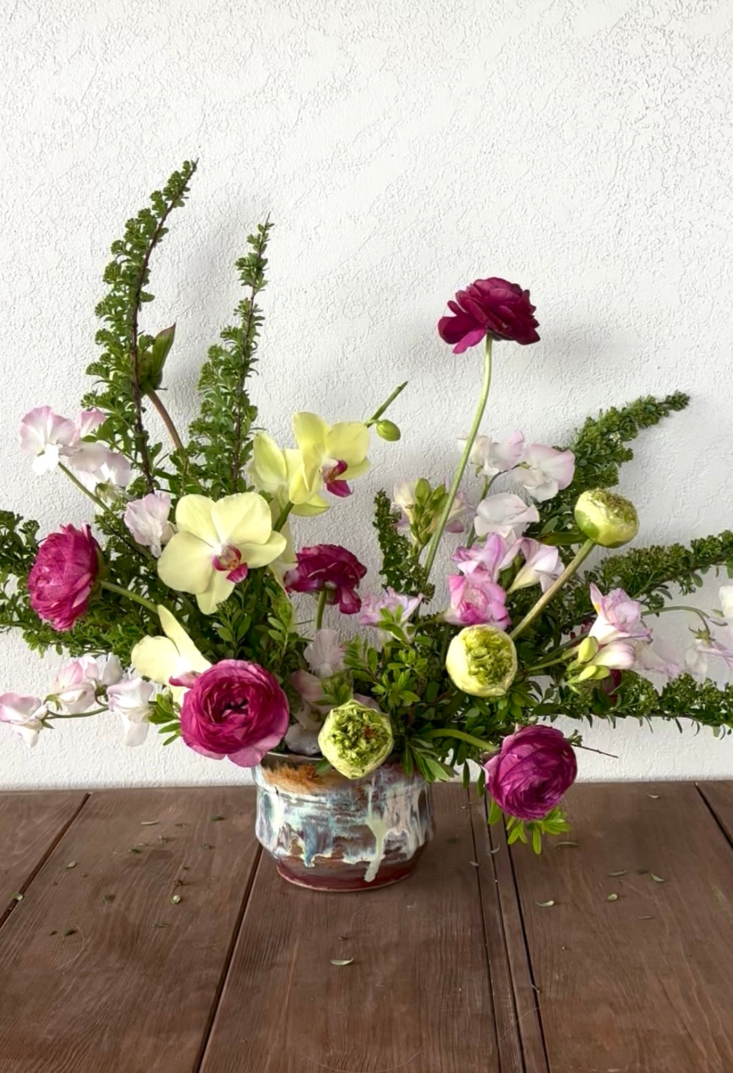 Willow- Includes Custom Ceramic Vase!