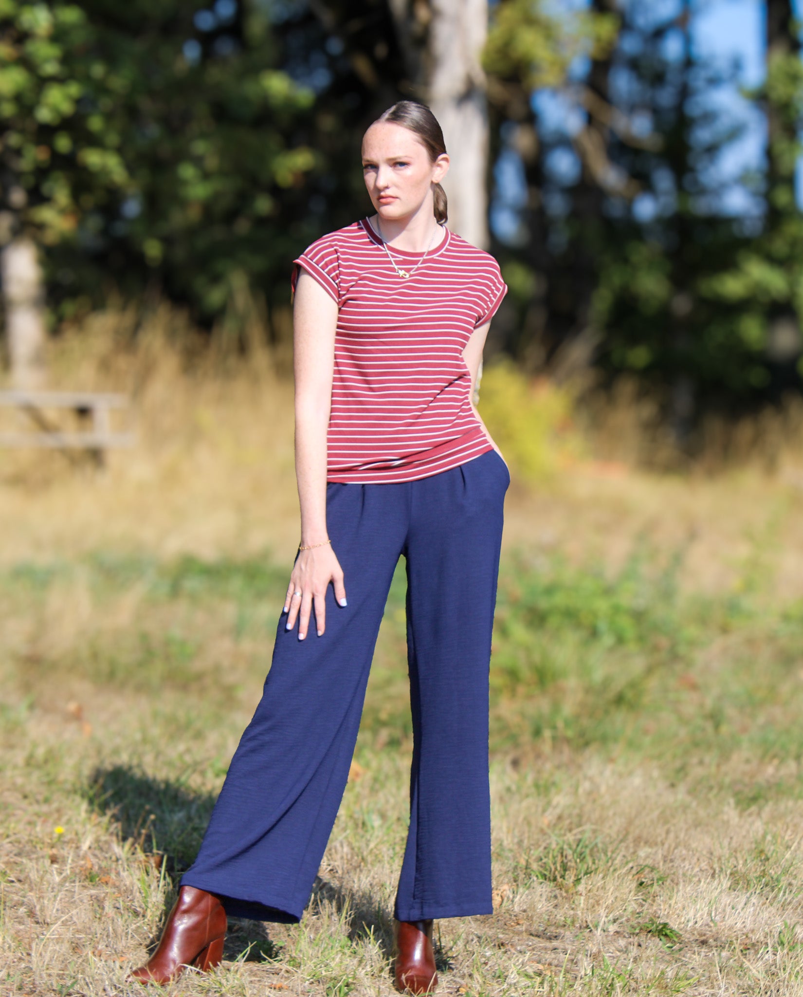 Echo Canyon Wide Leg Trousers