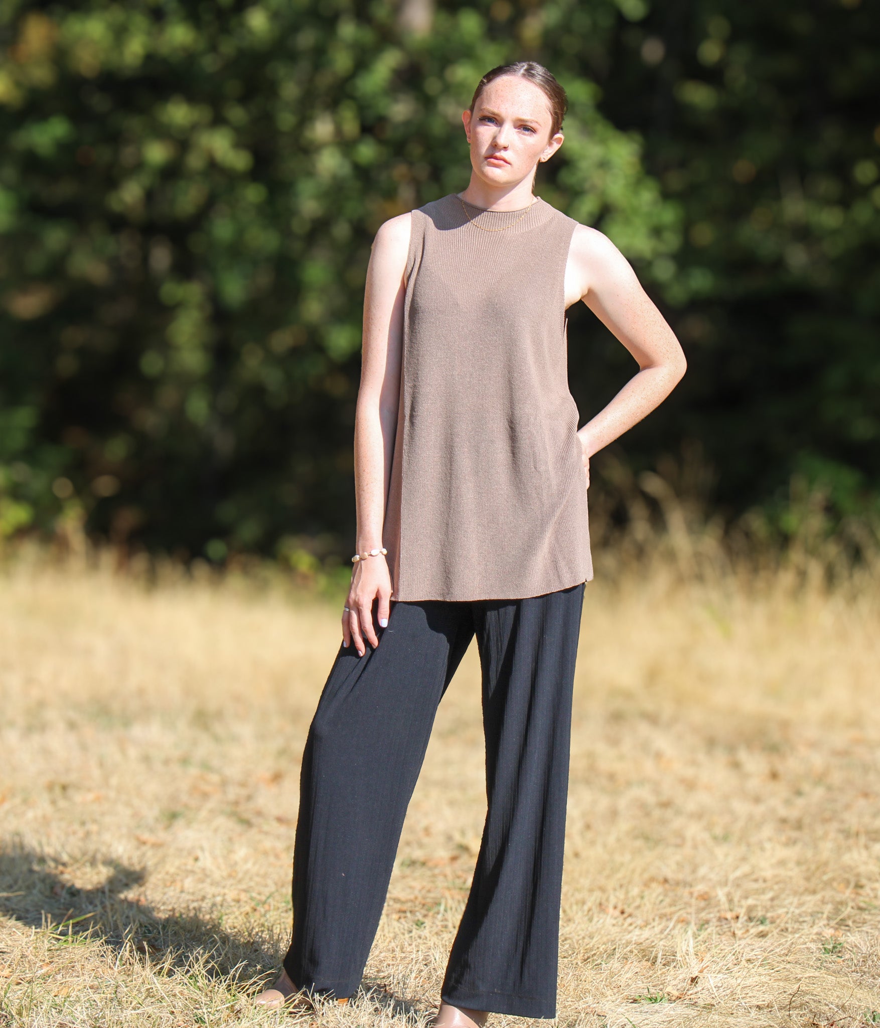 Sierra Mock Neck Top