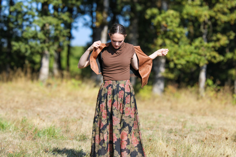 Marrow Mock Cowl Neck Top