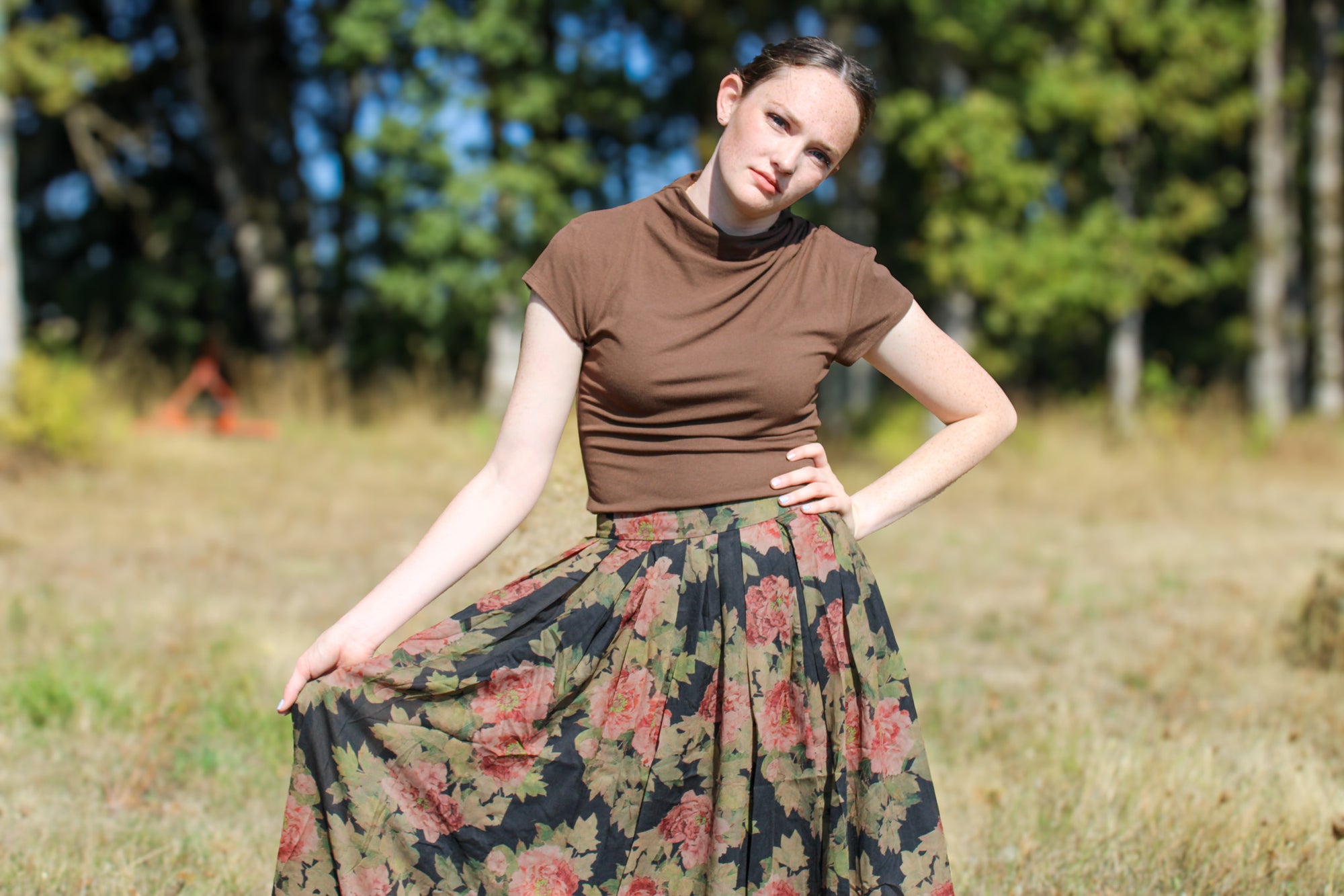 Marrow Mock Cowl Neck Top