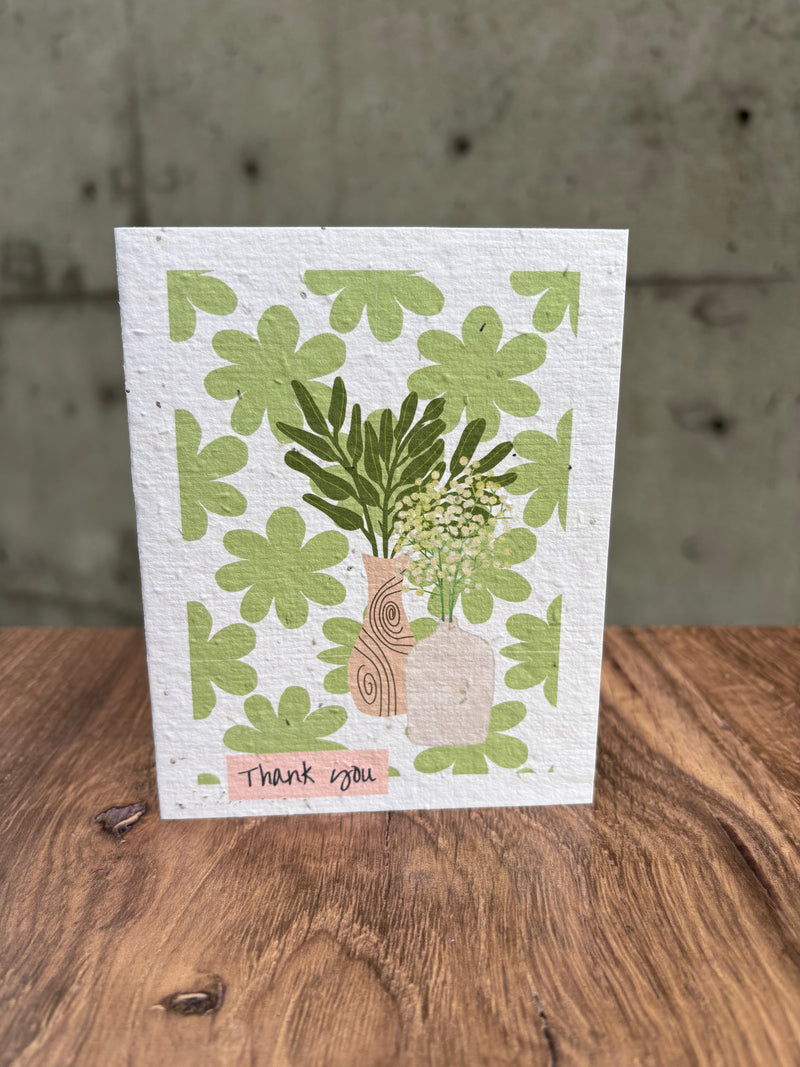 Thank You Plantable Seed Card