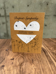 Deepest Sympathy Plantable Seed Card