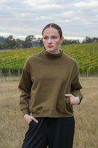Wilder Mock Neck Pullover Sweater
