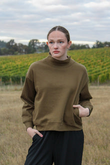 Wilder Mock Neck Pullover Sweater