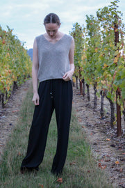 Open Range Knit Sweater V-Neck Vest Top