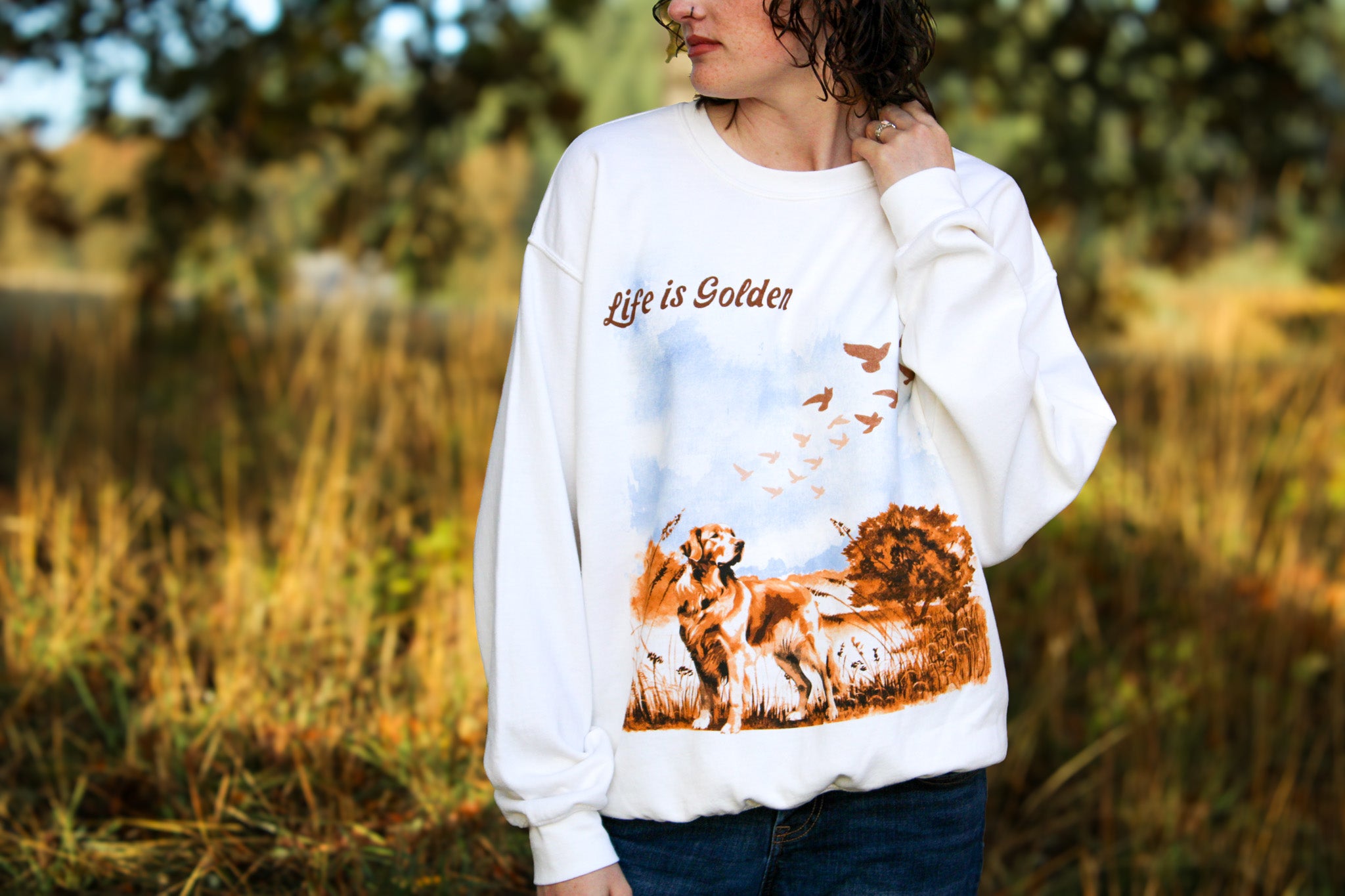 Life Is Golden Sweatshirt