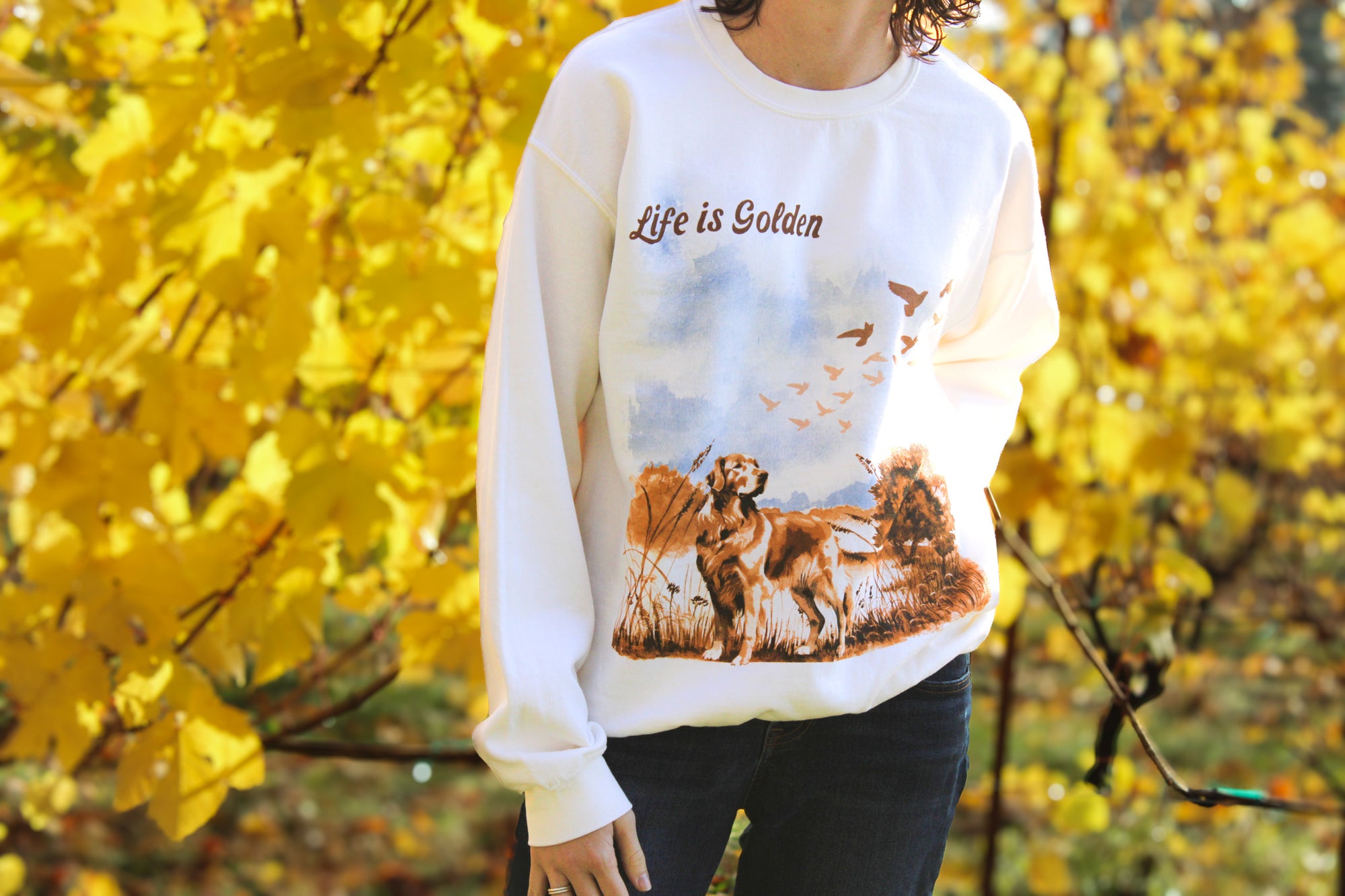 Life Is Golden Sweatshirt