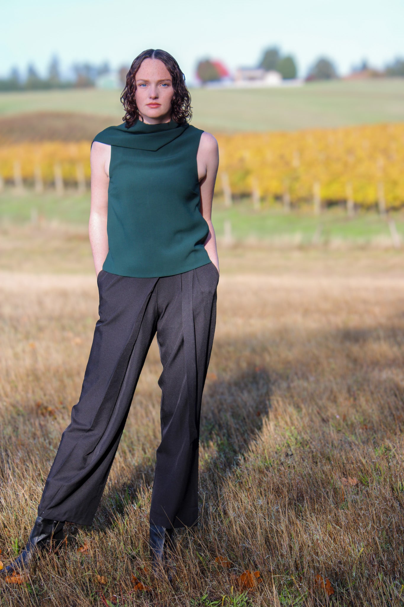 Windrest Sleeveless Blouse