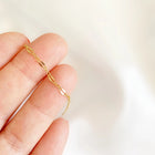 Starlight Sequin Layering Gold Filled Necklace
